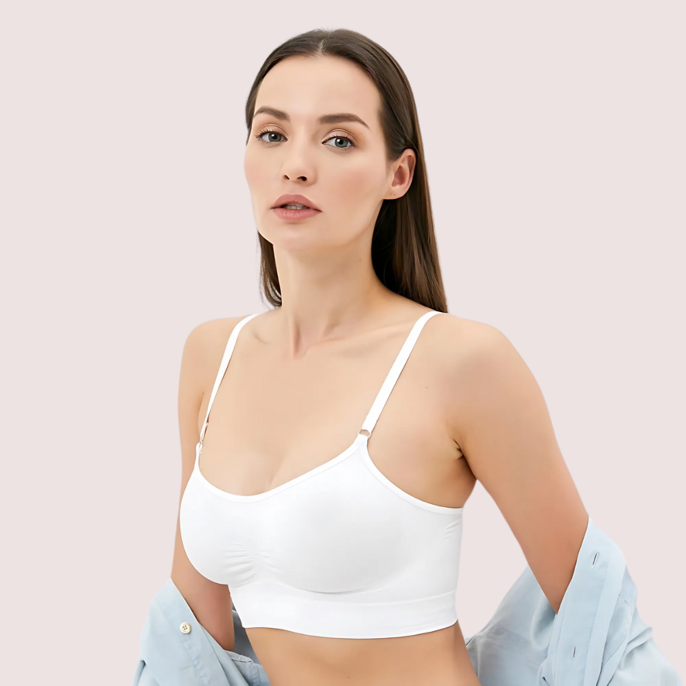 3-Pack Stylish Stretchable Sports Bras for Girls image 2