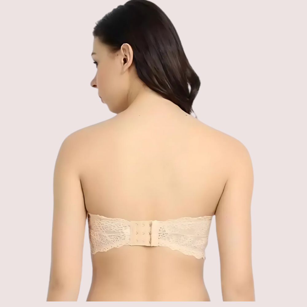 Wirefree and Stretchable Tube Bra for Ultimate Comfort image 3