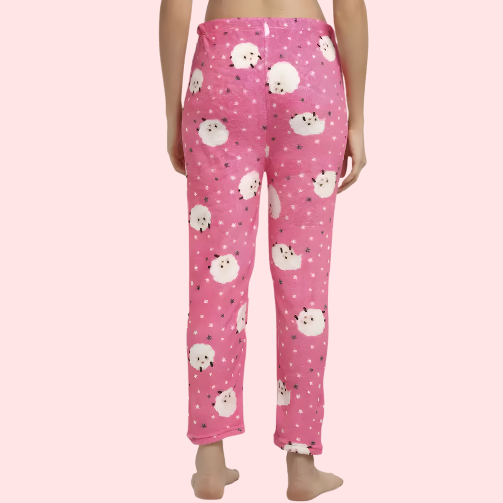 Ladies’ Woolen Pajama for Winter (Pk of 2) image 3
