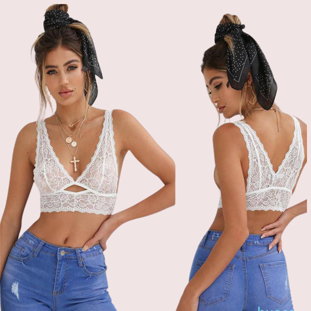 “Goddess Grace Plus-Size Lace Bralette Set” image 2