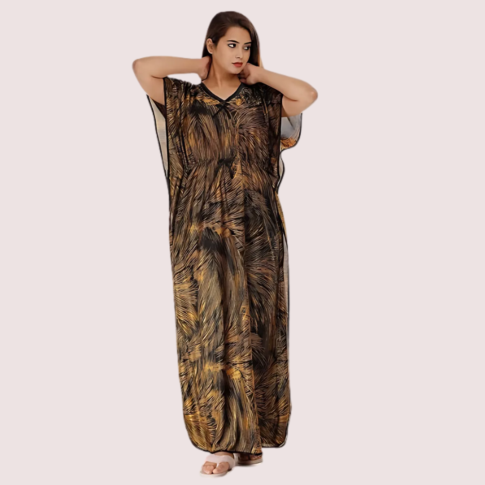 Printed Satin Nightie for Girls/Women image 2