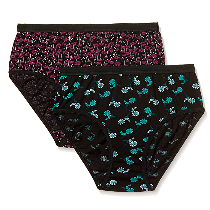 Comfy Plus Size Daily Wear Cotton Panties-2 + 1 Free Bra image 2