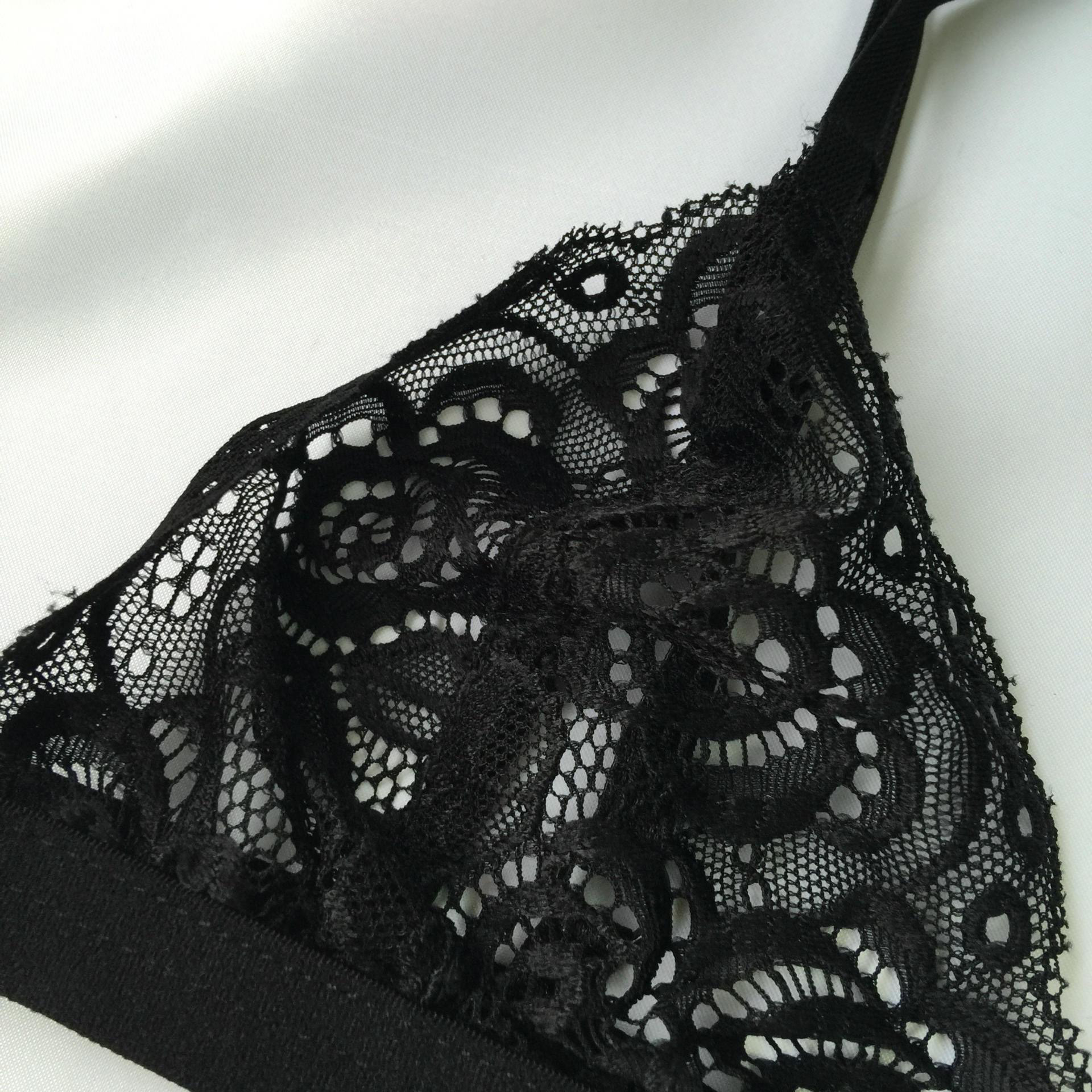 French Style Sexy Lace Wireless Bralette image 5