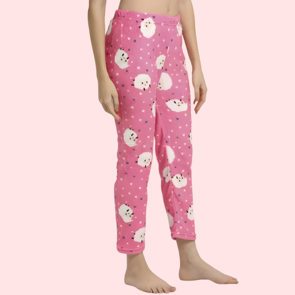 Ladies’ Woolen Pajama for Winter (Pk of 2) image 2