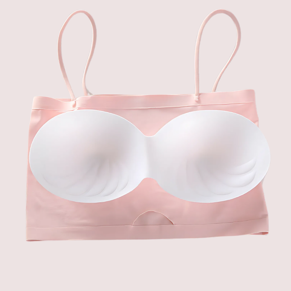 2 Pack Seamless padded crop top bra image 2