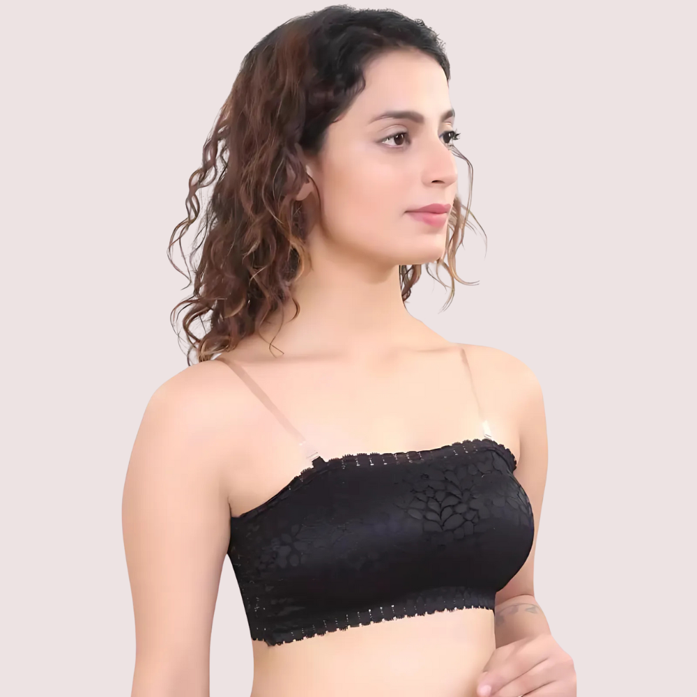 Seamless and Wirefree Tube Bra with Supreme Stretch image 2