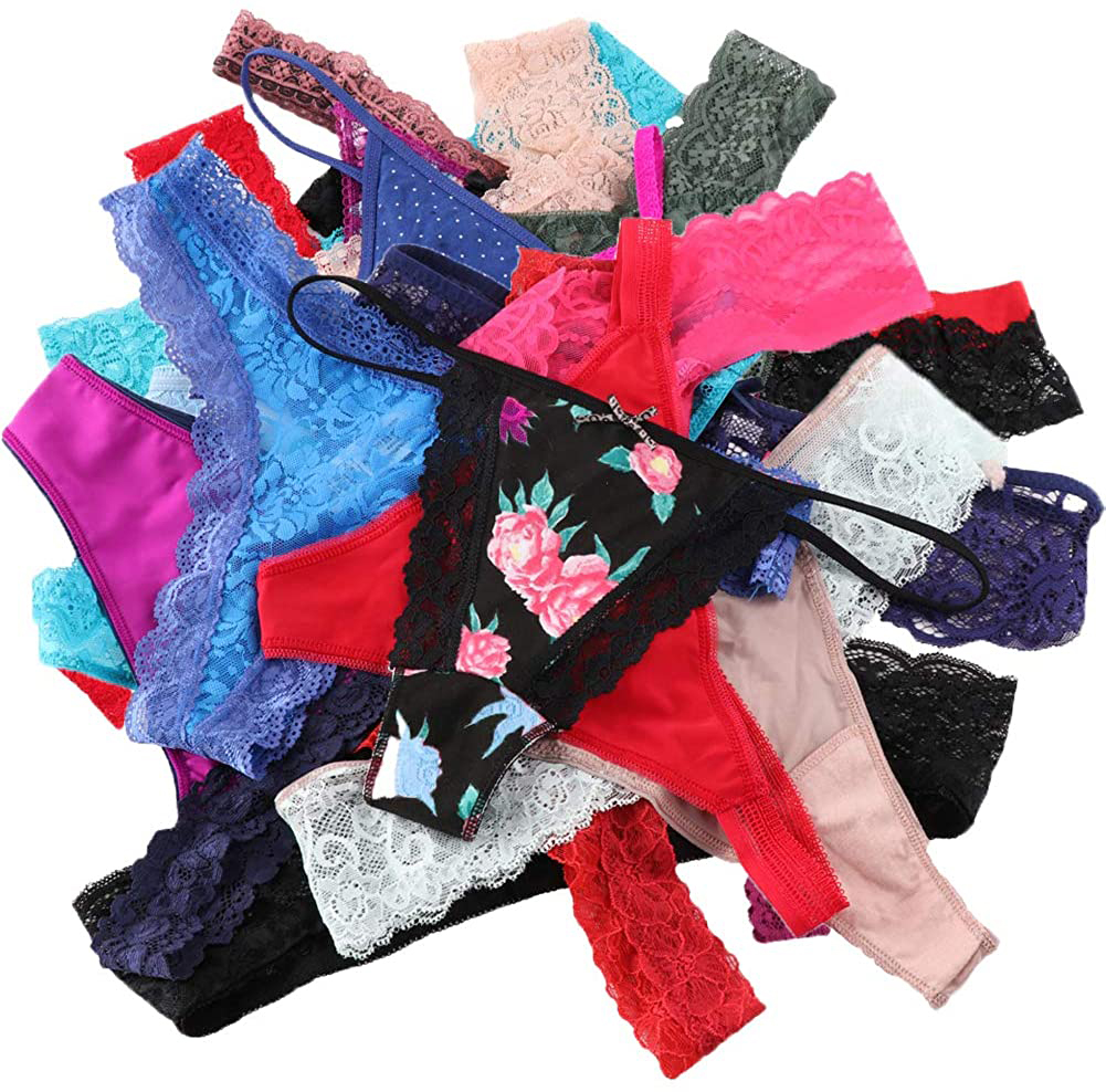 Variety panties thong pack assorted 6 pack image 2