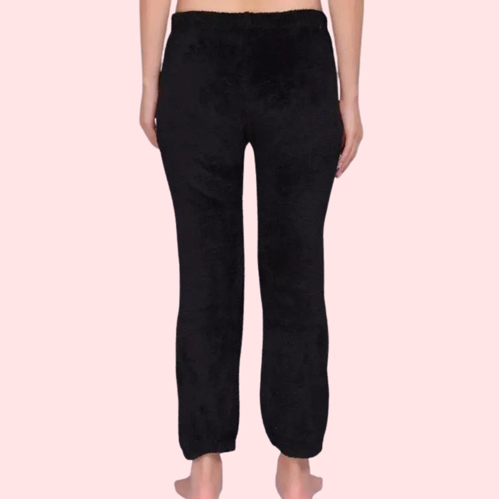 Women’s Stylish Fleece Warm Pajamas – Pack of 2 image 3