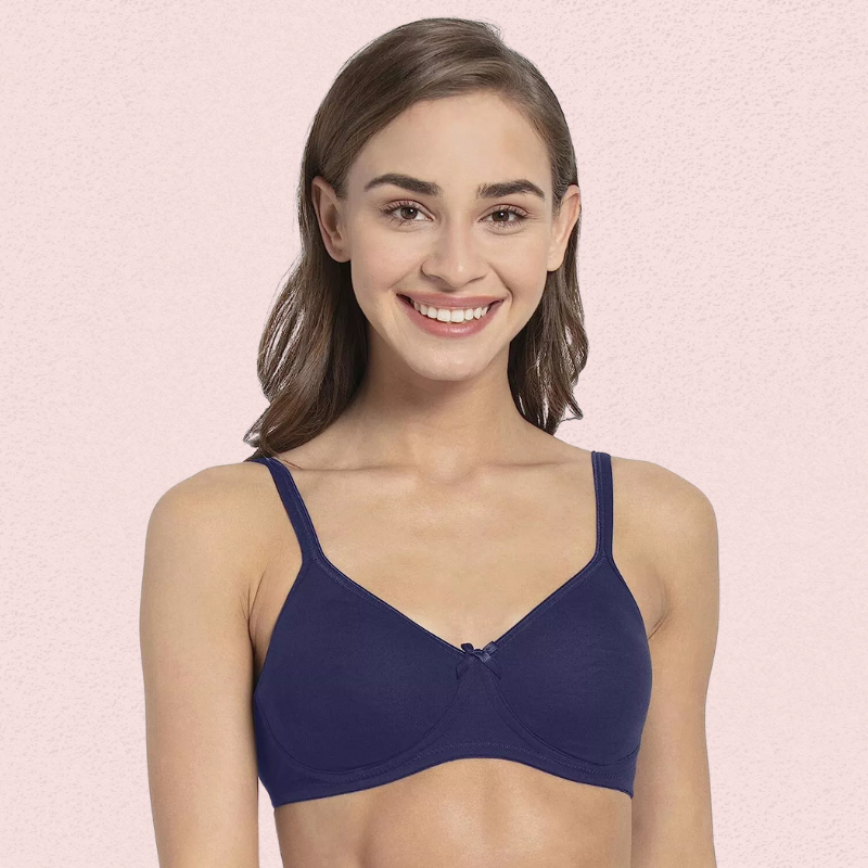Women’s Cotton All-Day Wear Bra – Non-Wired, 2-Pack image 4