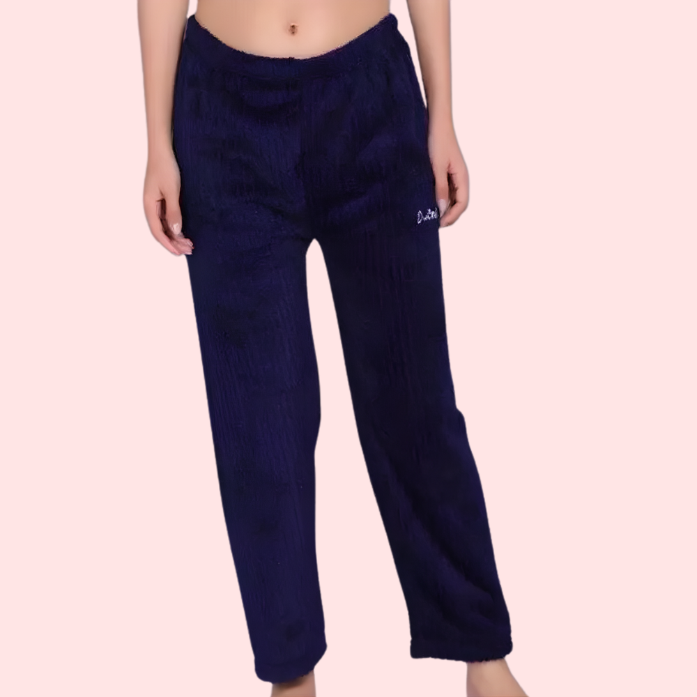 Ladies Woolen Winter Warm Pajama Pack of 2 image 2