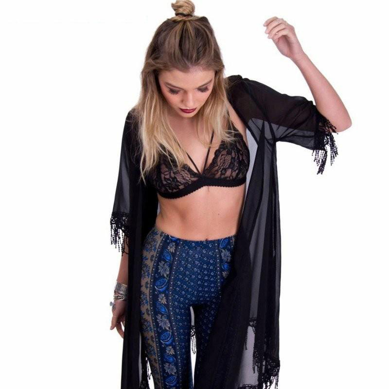 French Style Sexy Lace Wireless Bralette image 2