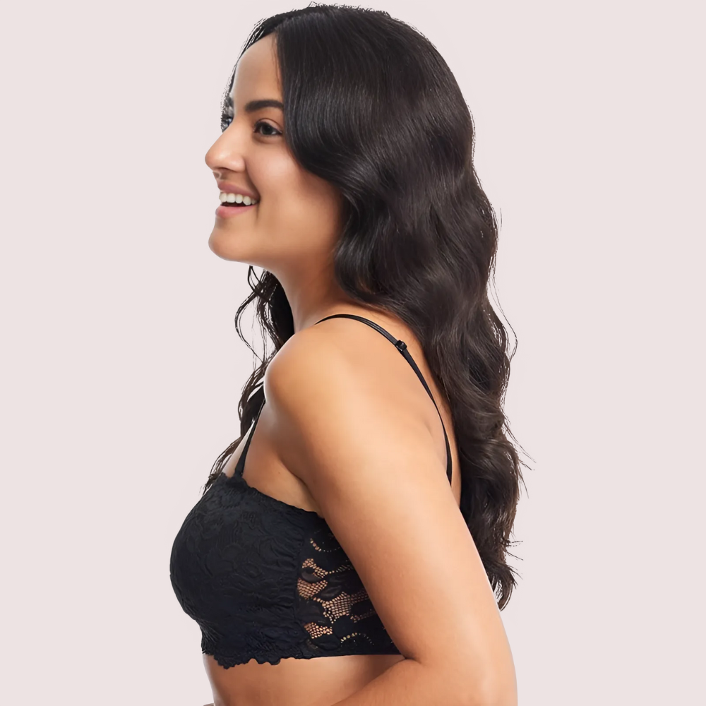 Adjustable Strap Tube Bra for Women (Unpadded) image 3