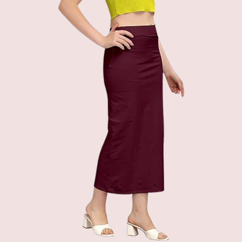 French Daina Cotton Shapewear Petticoat for Sarees image 3