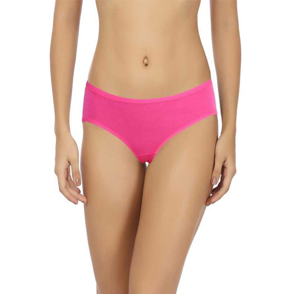 Comfy Snazzy Way Beauty Organic Plus Size Pure Magenta Cotton Panties(Pkt of 2) image 2