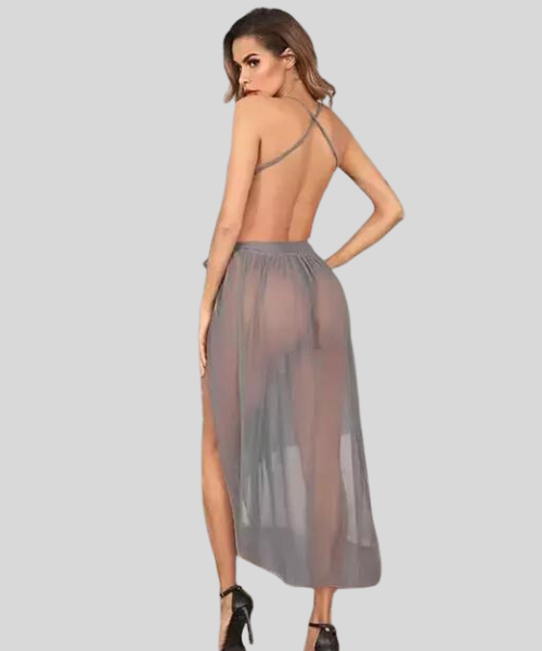 French Daina Lace Babydoll Lingerie image 3