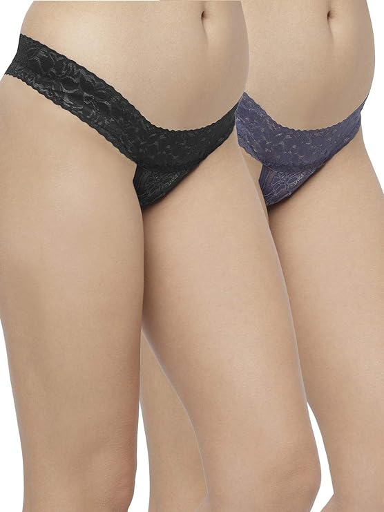 2-Pack Women's Fashionable Thong Panties image 8