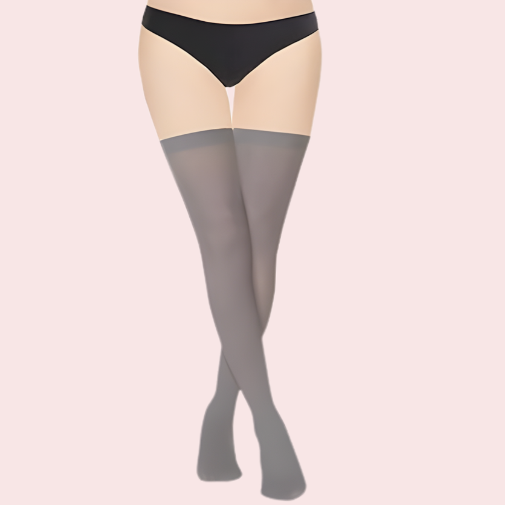 Classic Sheer Stockings – Pack of 2 (Grey & Nude Shades) image 2