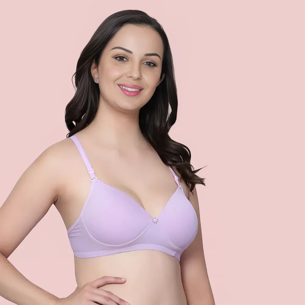 Bliss Wear Non-Wired Padded Bra Essentials – 6 Pack image 11