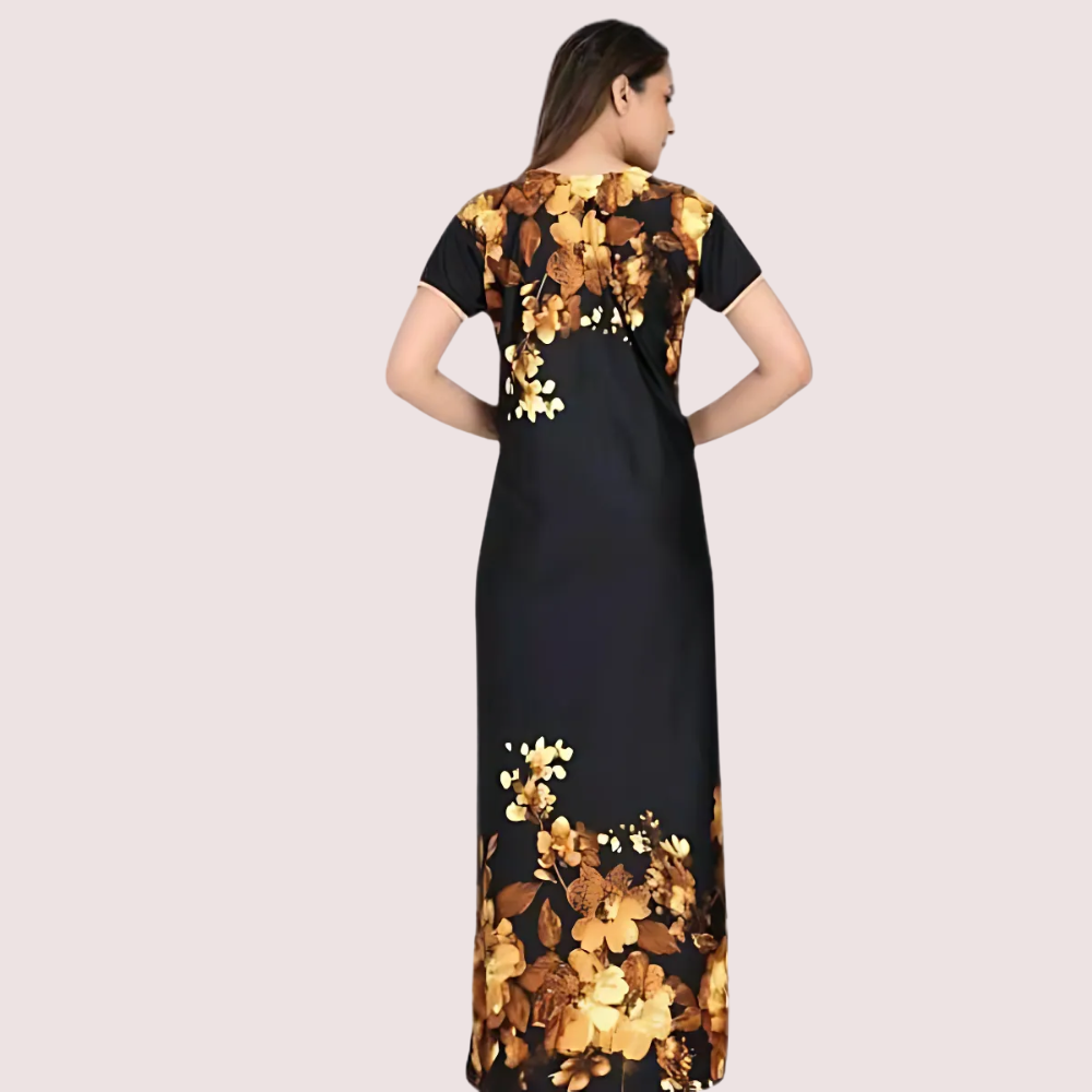 Satin Maxi Nightgown for Women image 3