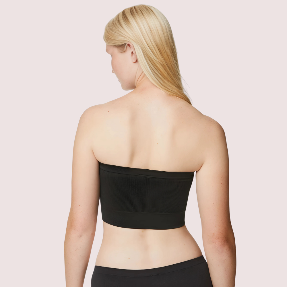 Non-Wired Seamless Tube Bra Panty Set for Daily Wear image 3