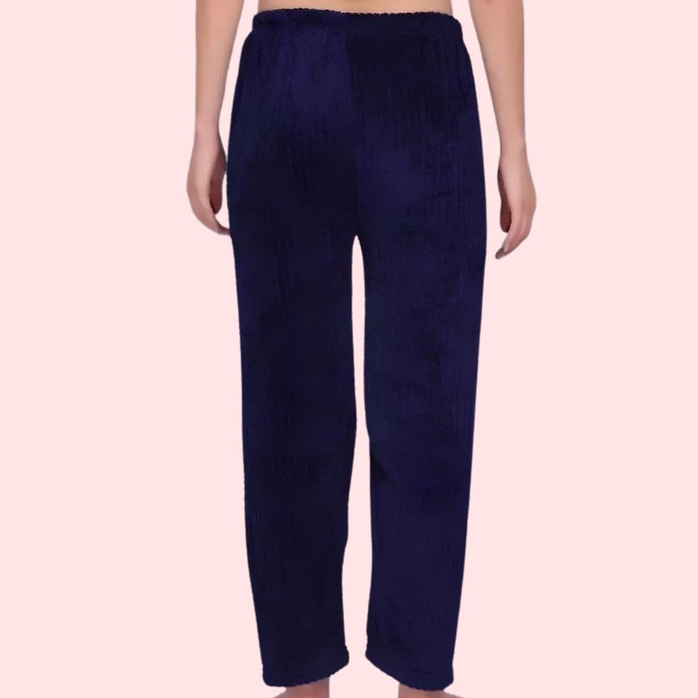 Ladies Woolen Winter Warm Pajama Pack of 2 image 3