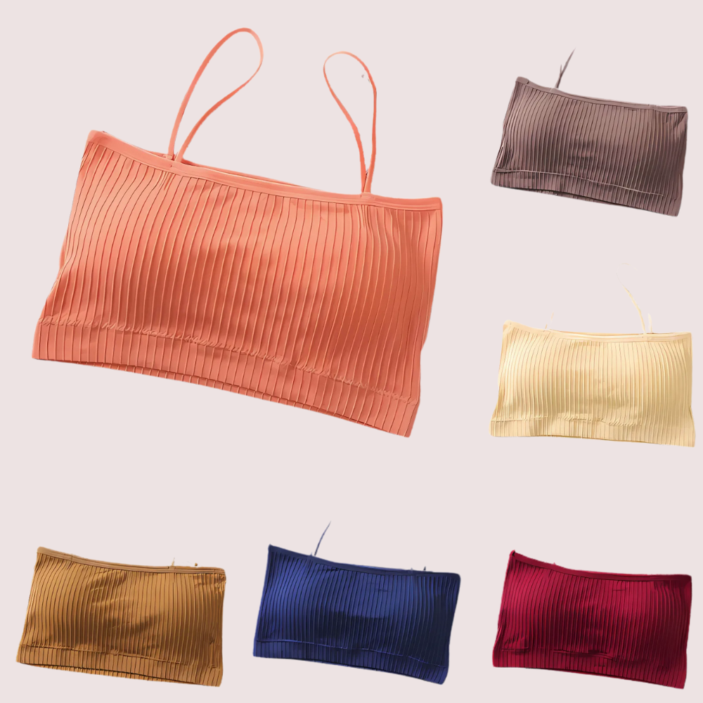 2 Pack Cute & Comfy lightly padded cami bra image 4