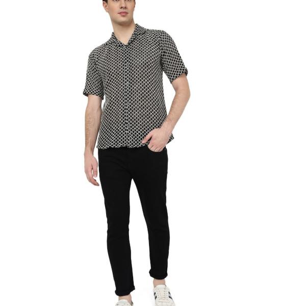 MEN'S COTTON KNITTED SHIRT