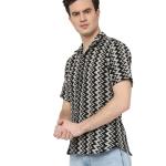 MEN'S COTTON KNITTED SHIRT