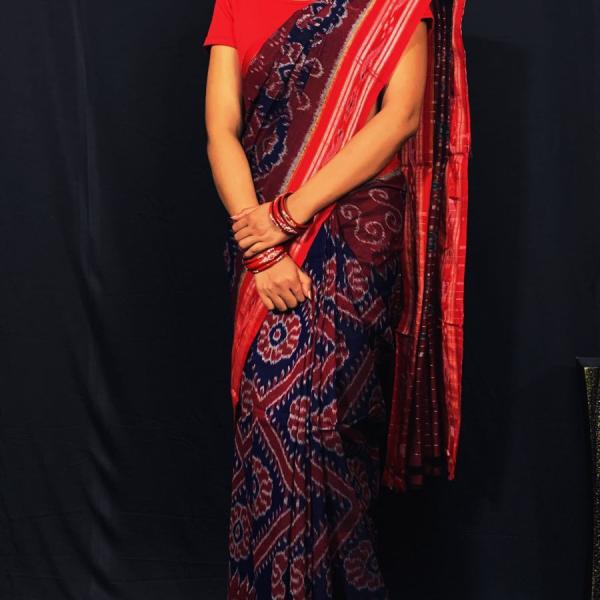 Odisha Handloom Sambalpuri Cotton Saree