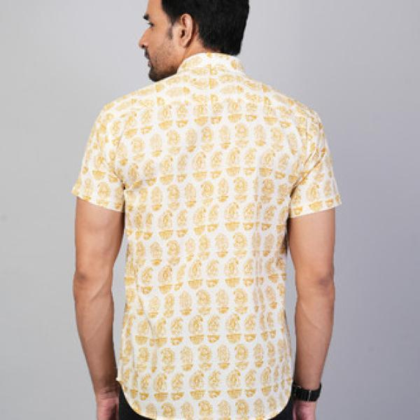 Jaipuri Cotton Printed Men's Shirt