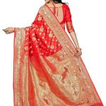 Banarasi Silk Saree With Blouse Piece